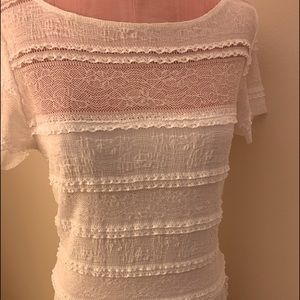 White Lace Midi Dress.